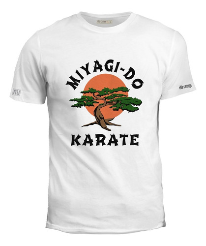 Camiseta Estampada Miyagi Dojo Karate Kid Logo Hombre Ink