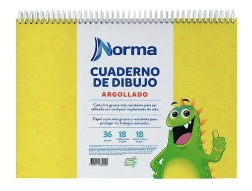 Cuaderno De Dibujo Argollado Norma X1 Unidad