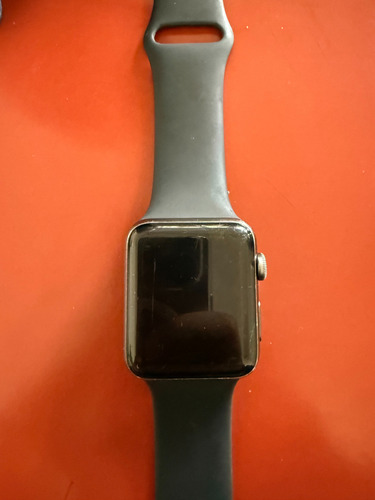 Apple Watch Series 3 (gps) 42 Mm - Correa Deportiva Negro Agua Negro Gris Oscuro (Usado)