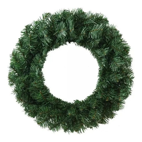 Imagem 1 de 1 de Guirlanda De Natal Verde 45cm