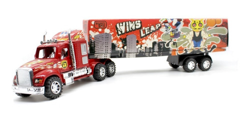 Tracto Mula Camión Plástica Juguete Big Truck Niño 998-18