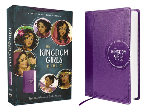 Niv Kingdom Girls Bible Purple Leatherso, De Syswerda Jean E. Editorial Zonderkidz En Inglés, 2024