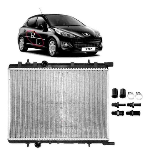 Peugeot 207 1.0 Flex  2005 2006 2007 2008 2009 2010 Brasado