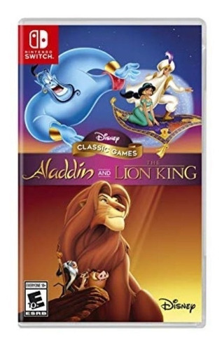 Disney Classic Games Aladdin An The Lion King Nsw