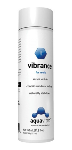 Vibrance Iodide Corales Marino De Seachem  350 Ml