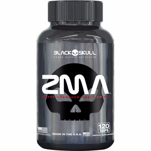 Zma 120 Caps 850mg - Black Skull