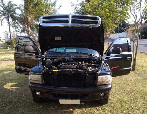Imagem 5 de 15 de Dakota 1999 Sport 3.9 V6 Kit Gas 25mt Ar Abs Rodas Raridade