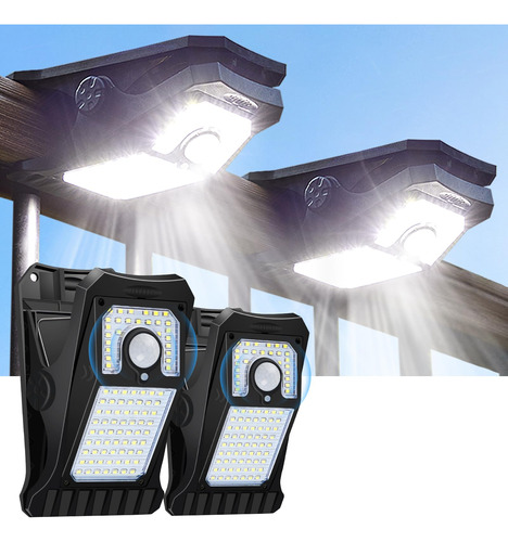 Lifengsoler Luces Solares Con Sensor De Movimiento De 90 Led