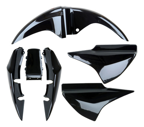 Kit De Plásticos Pro Tork Motomel S2 Negro Phantom Motos