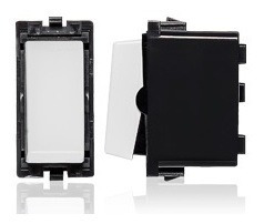 Interruptor Simple 9/24 Blanco/nickel Sinthesi (precio X Ud)