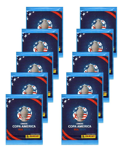 Pack 10 Sobres Album Copa America Usa 2024