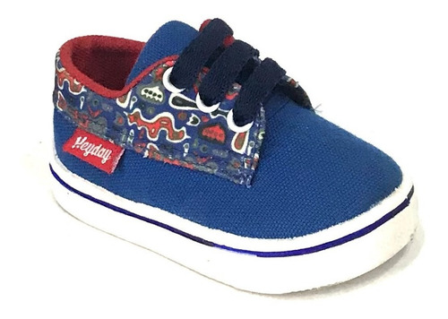 Zapatilla Urbana De Niños (hey Day 105 Azul)