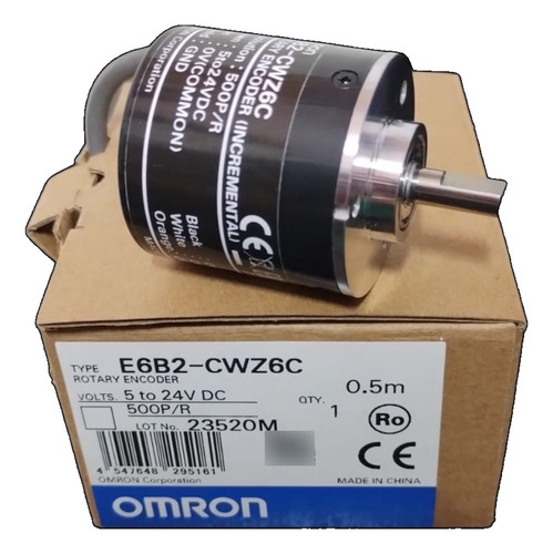 Omron Enconder Incremental Rotatorio Mod. E6b2-cwz5b 500p/r