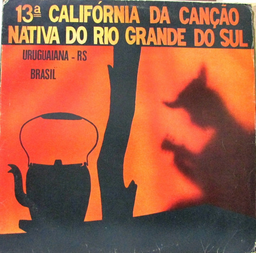 Lp- 13 California Da Canção Nativa Do Rio Grande Do Sul 