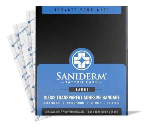 Vendaje Saniderm Para Después Del Tratamiento De Tatuajes, 3