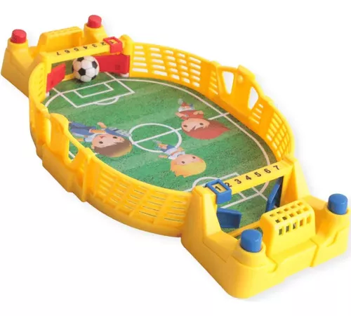 Brinquedo Jogo Mini Campo De Futebol 2 Players Emocionante