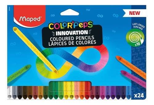 Maped Colorpeps Lápices Infinity Estuche X24 861601