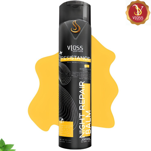 Vloss Tratamento Cabelo Ressecado Quebradiço Com Colágeno