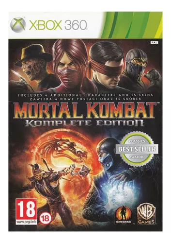 Mortal Kombat - Somente Para Xbox 360 Desbloqueado