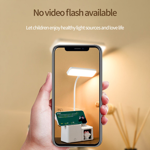 Mz Luminária De Mesa Led Mz E Luz Noturna Com Caneta