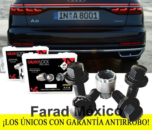 Tuercas Seguridad Audi A8 Tiptronic Galaxylock Envío Gratis