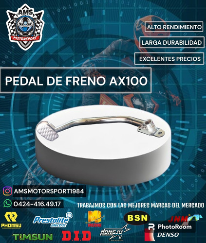 Pedal De Freno Ax100