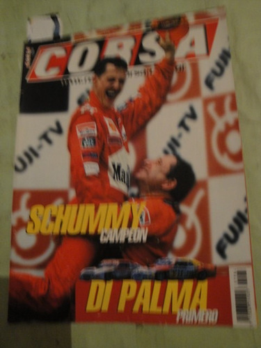 Corsa 1784 Lamina Torino Di Palma Schumacher Campeon Ferrari