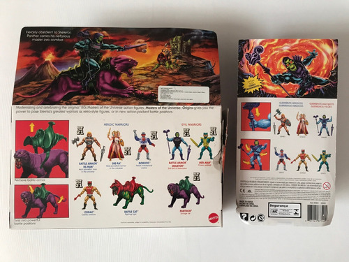 Skeletor Y Panthor Savage Cat Motu Origins Retro He-man Amos (Usado)