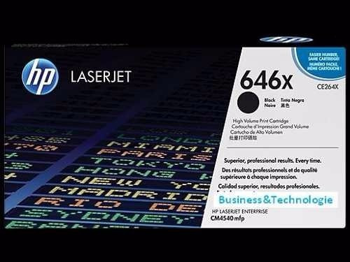 Toner 646x Ce264x Cm4540 Mfp Remanufacturado Larga Duracion