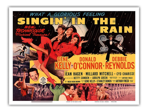 Cantando Bajo La Lluvia - Protagonizada Por Gene Kelly Dona.