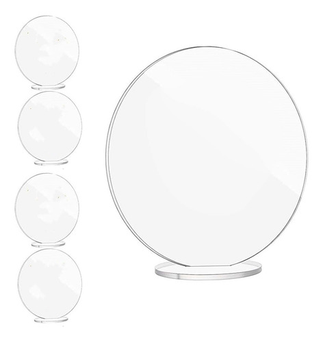 5 Tarjetas De Mesa Acrílicas Con Números De Mesa