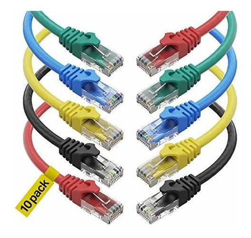 Ethernet Unidad Ft Rj Lan Utp Red Parche Internet Pie Ku