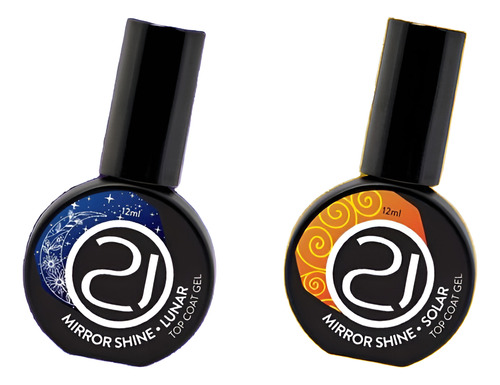 Top Coat Mirror Shine Solar Nails 21 12ml