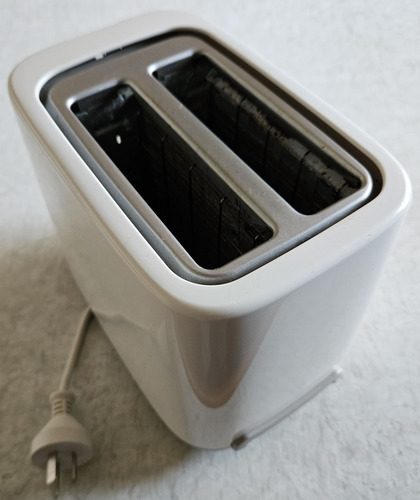 Tostadora Philips Hd2595 Funciona Sosteniendo Lapalancaabajo Blanco (Usado)