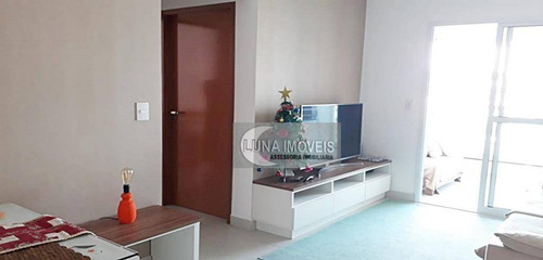 Apartamento Com 2 Dormitórios À Venda, 62 M² Por R$ 385.000,00 - Vila Baeta Neves - São Bernardo Do Campo/sp - Ap3111