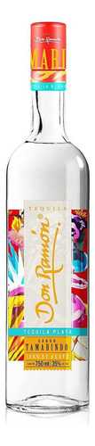 Tequila Don Ramón Plata Tamarindo 750 Ml + Reposado 200 Ml