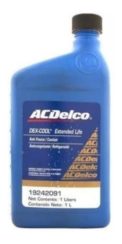 Liquido Refrigerante Ac Delco Acdelco 19242091