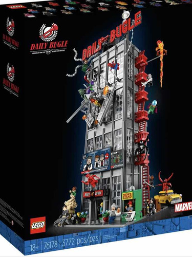 Set De Construcción Lego 76178 Marvel Daily Bugle Nuevo