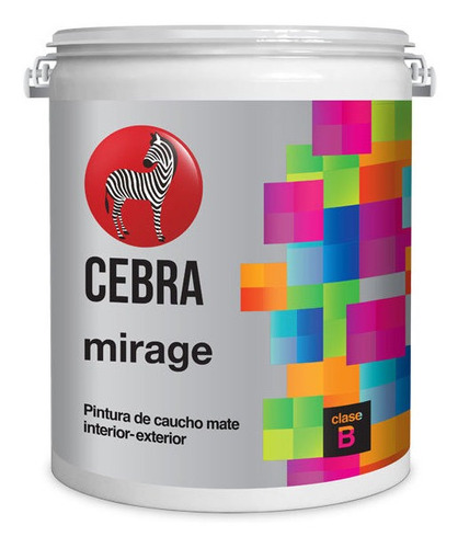 Pintura Cebra Mirage Tipo B Rosado Intenso