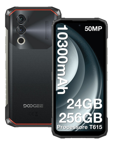 Doogee Blade 10 Power Telefono Celular Barato Android Smartphone Ai Main Camera/face Id/huella Dactilar/nfc/wifi6/dual Sim/ip69k