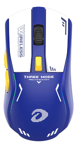 Mouse Gamer Inalámbrico Recargable Dareu  A950 A950 Azul