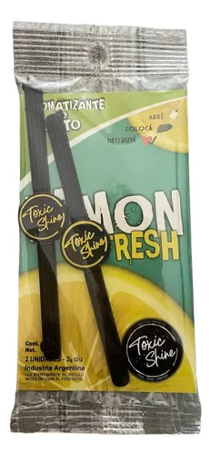 Aromatizante De Auto Toxic Shine - Tira