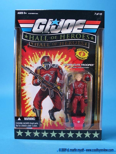 Gi Joe 25 Th Anniversary Crimson Trooper ( Hall Of Heroes)