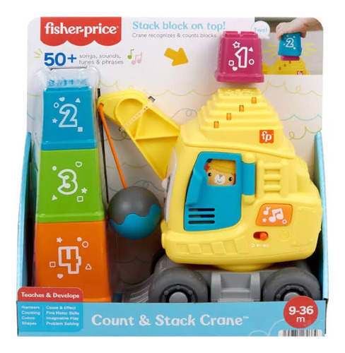 Fisher Price Grúa Aprende A Contar Juego De Arrastre