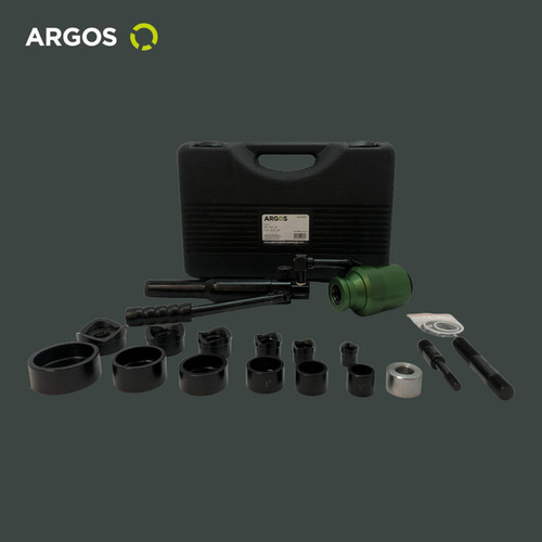 Juego Sacabocados Knockout Argos De 1/2 A 2 Pulg Hidraulico