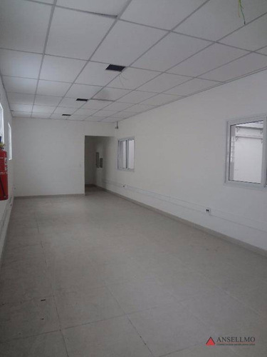 Imagem 10 de 14 de Galpão Para Alugar, 843 M² Por R$ 18.500,00/mês - Assunção - São Bernardo Do Campo/sp - Ga0414