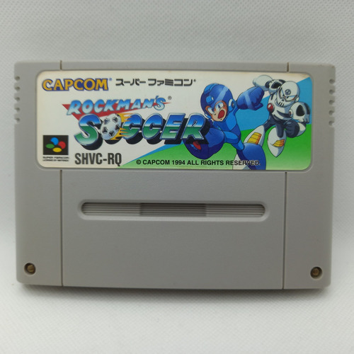 Megaman Soccer Super Nintendo Snes Japones Original 
