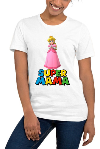 Polera De Super Mario Bros Super Mamá