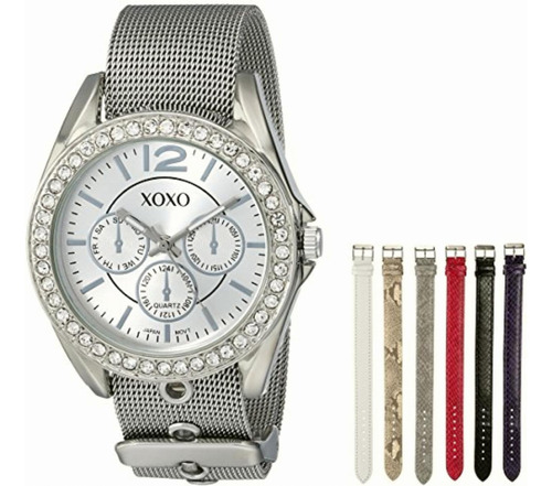 Xoxo Xo9053 Reloj De Mujer Con Detalles De Rinsetona Con