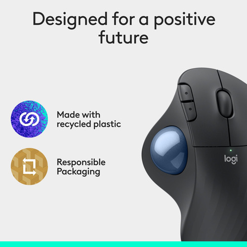 Wireless Trackball Mouse Logitech Ergo M575s Bluetooth